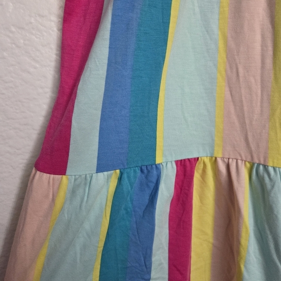 Lands End Rainbow Tencel Soft Flowy Midi Skirt Women's Size 2X - Picture 5 of 8